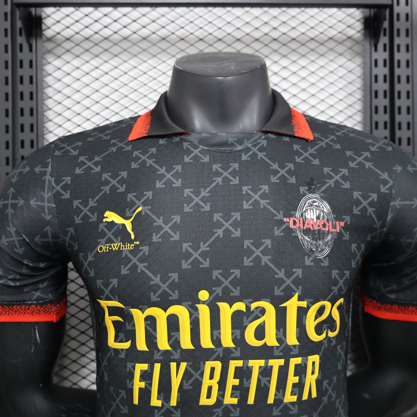 AC Milan x Off-White Player’s Version 2024/2025