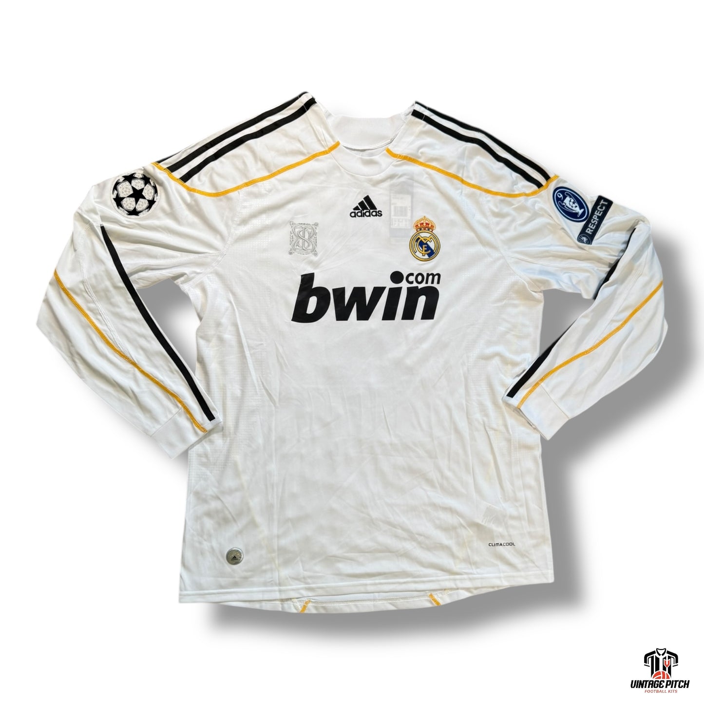 Real Madrid Home Long Sleeve 2009/2010 (C. Ronaldo #9)