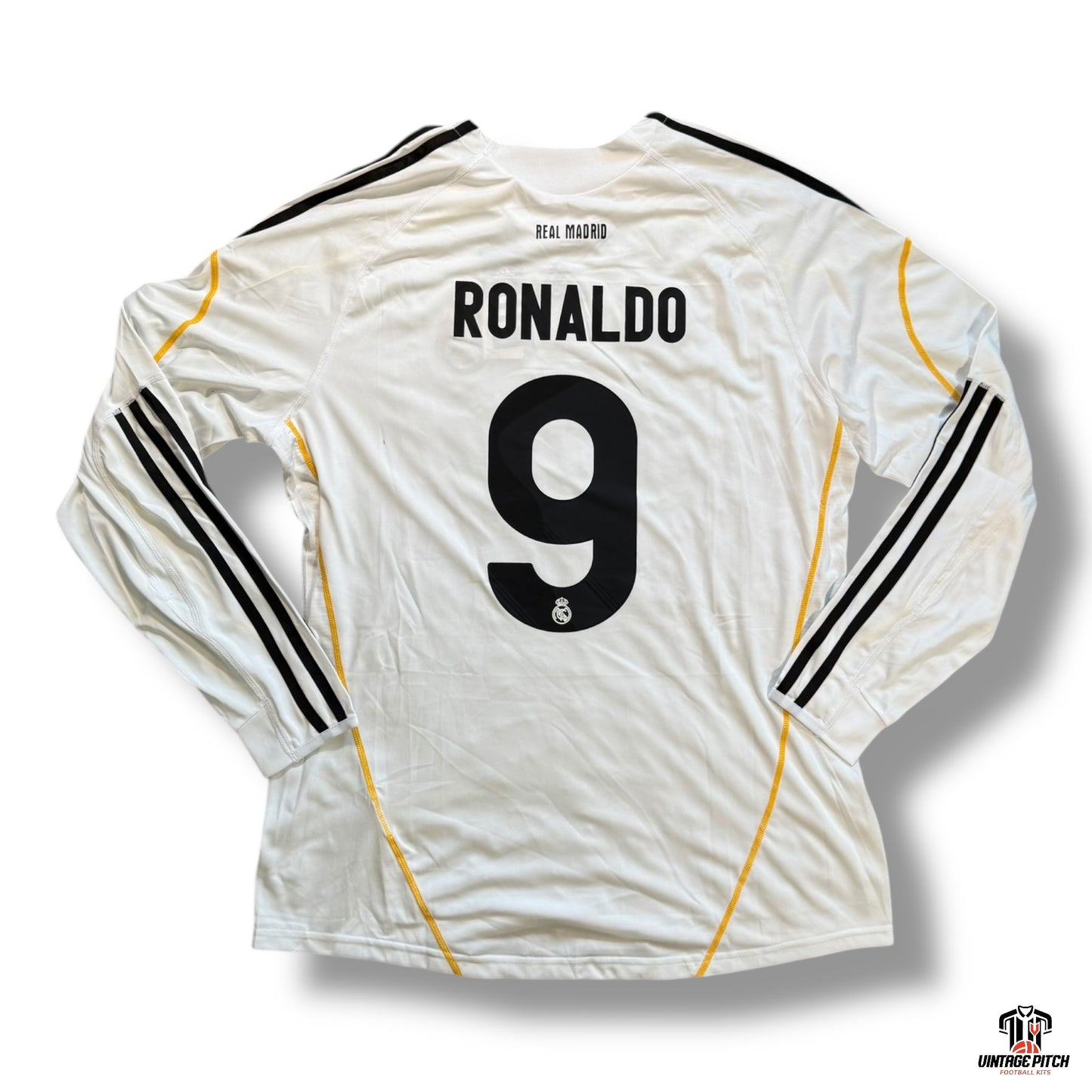 Real Madrid Home Long Sleeve 2009/2010 (C. Ronaldo #9)