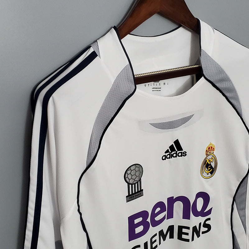 Real Madrid Home Long Sleeve 2006/07