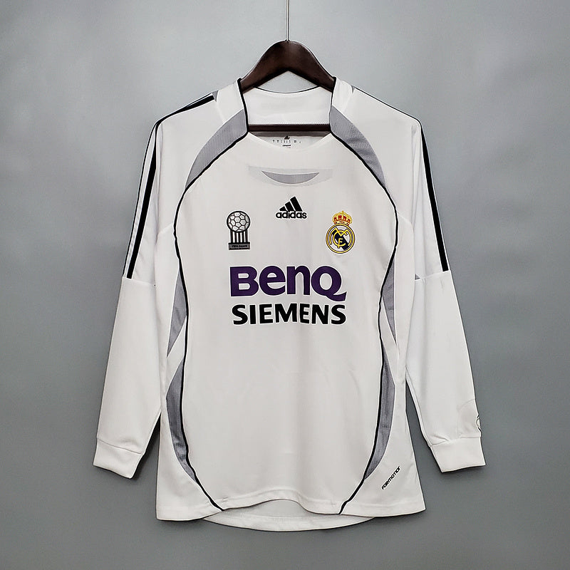Real Madrid Home Long Sleeve 2006/07