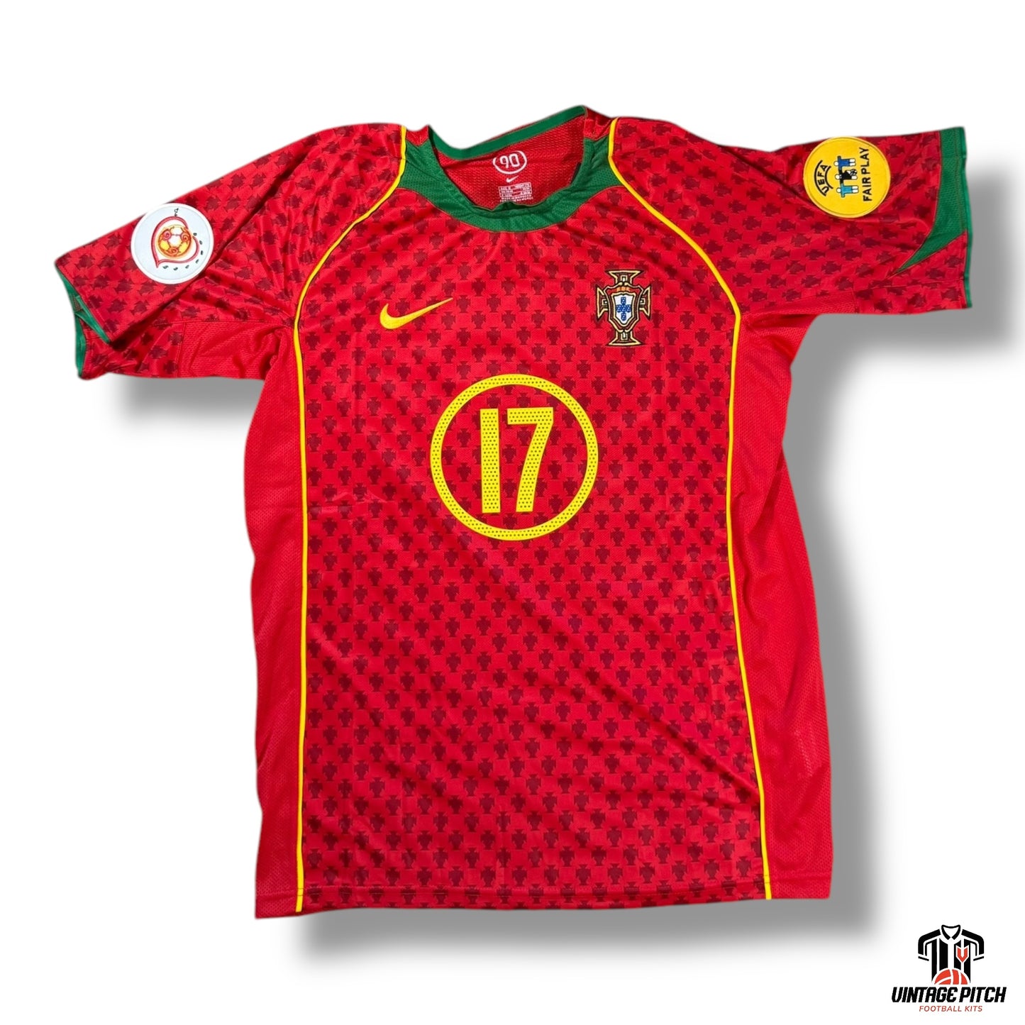 Portugal Home 2004 (C. Ronaldo #17)