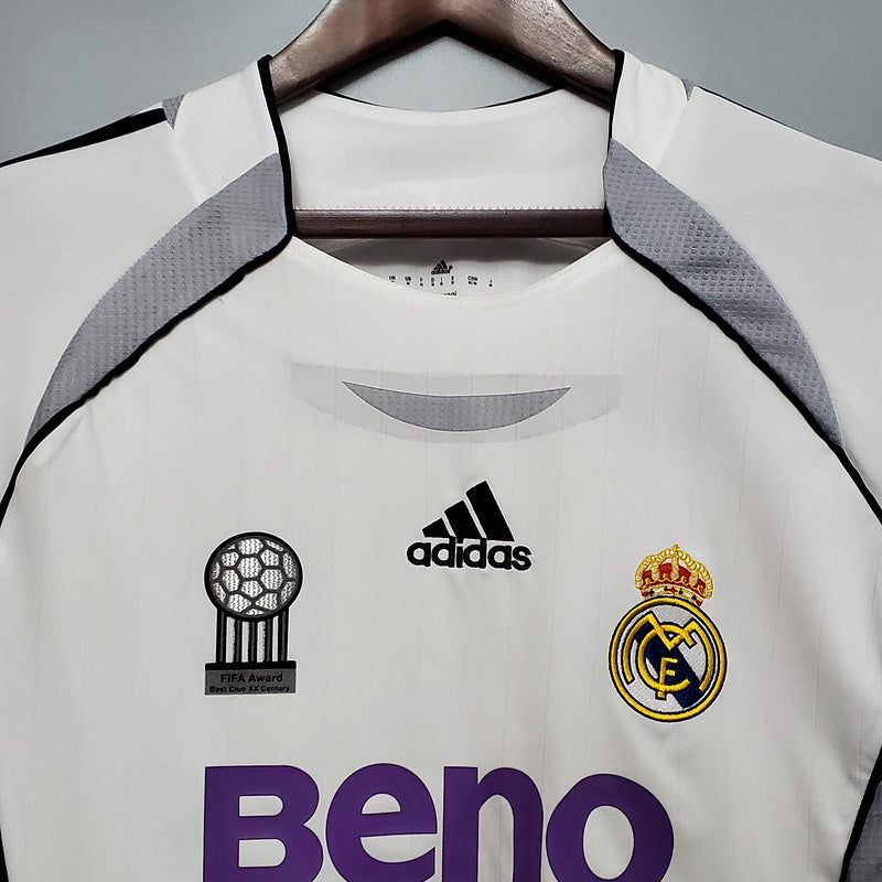 Real Madrid Home Long Sleeve 2006/07