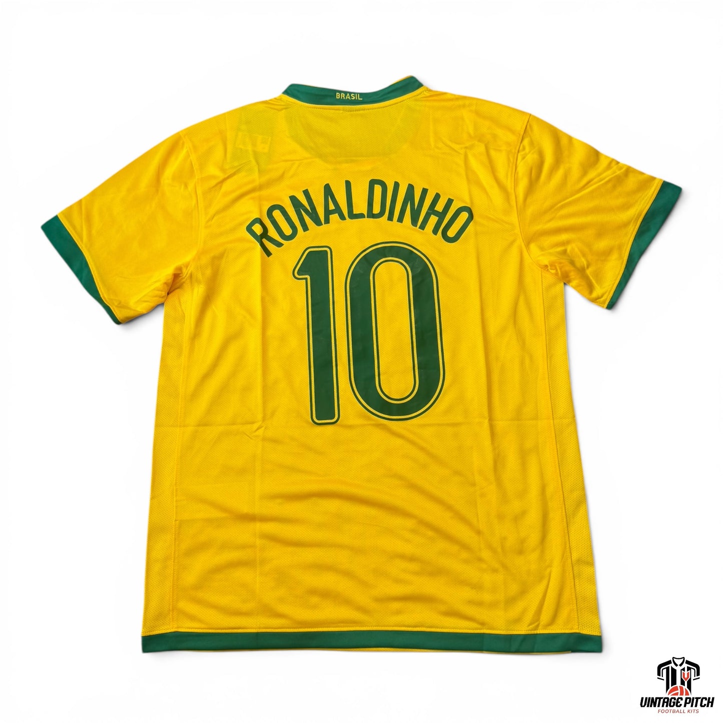 Brasil Home 2006 (Ronaldinho #10)
