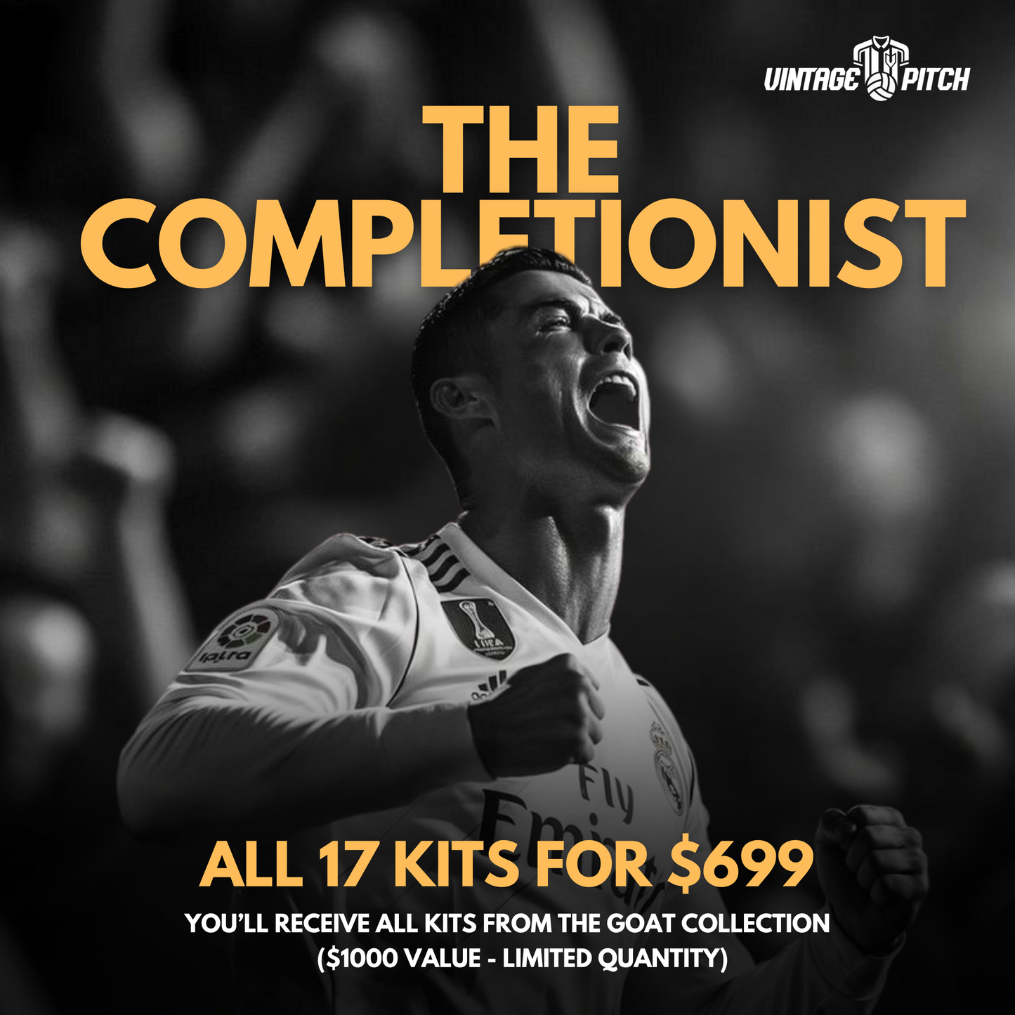 CR7 Completionist Mystery Pack (17 Jerseys)