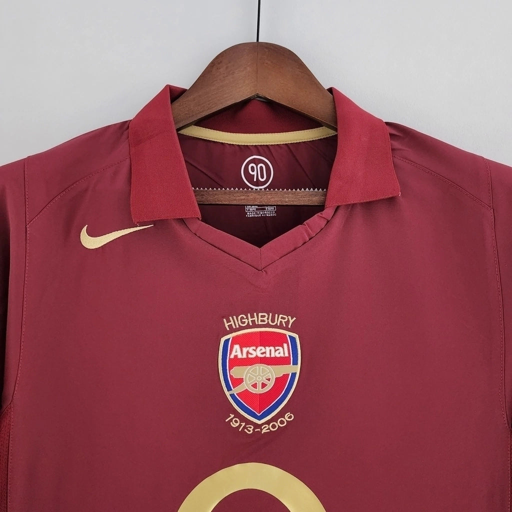 Arsenal Home Long Sleeve 2005/2006