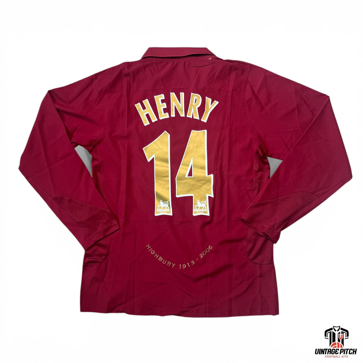 Arsenal Home Long Sleeve 2005/2006 (Henry #14)