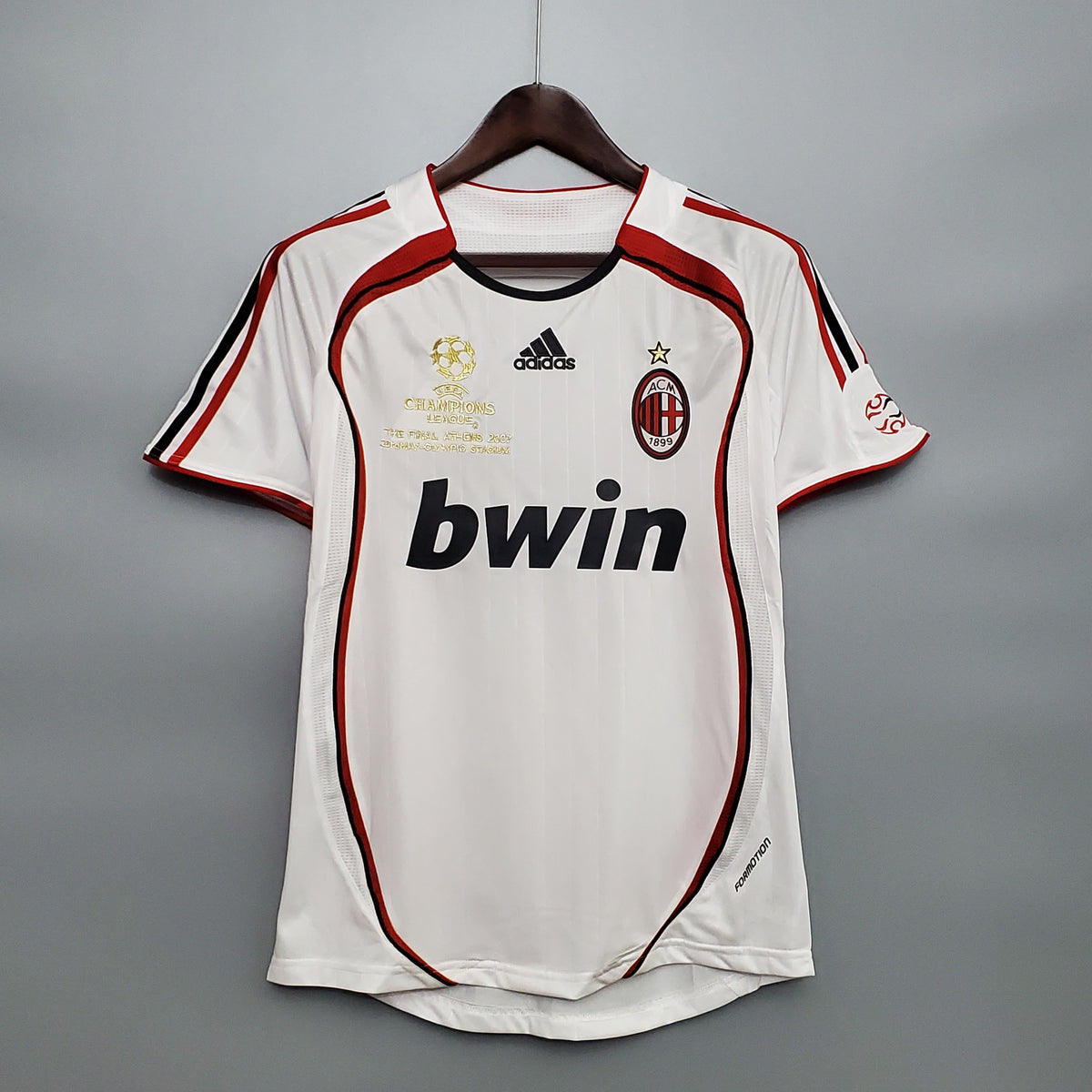 AC Milan Away 2006/2007 retro soccer jersey - Vintage Pitch