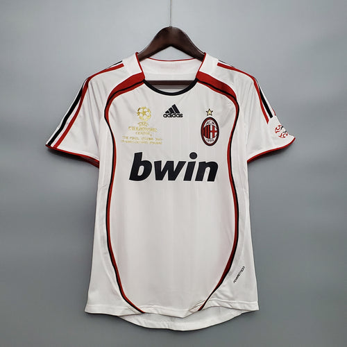 AC Milan Away 2006/2007 retro soccer jersey - Vintage Pitch