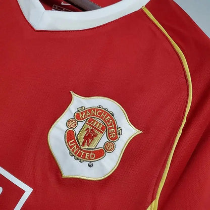 Manchester United Home Long Sleeve 2006/2007