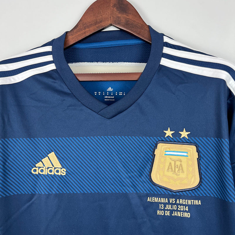 Argentina Away Manga Longa 2014