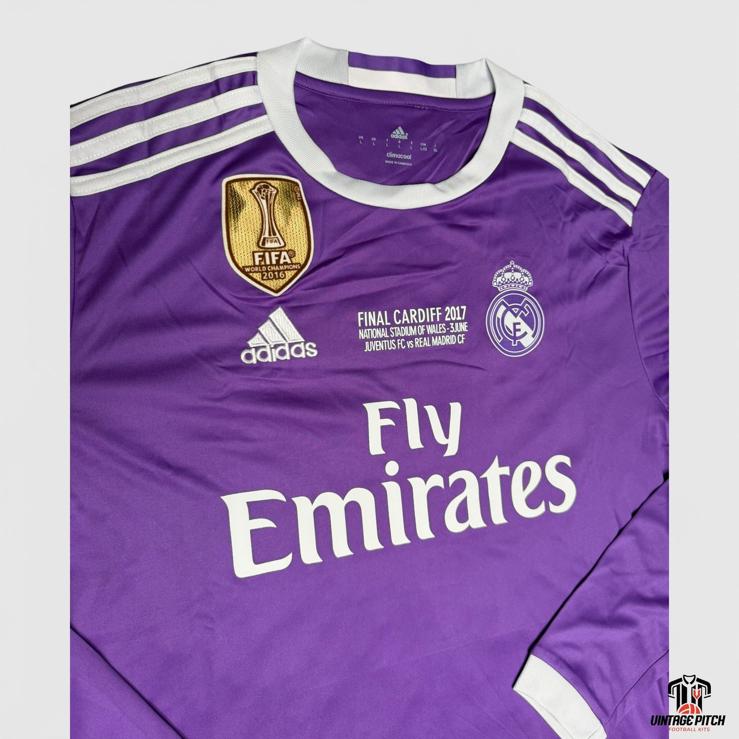 Real Madrid Away Long Sleeve 2016/2017 (Ronaldo #7)