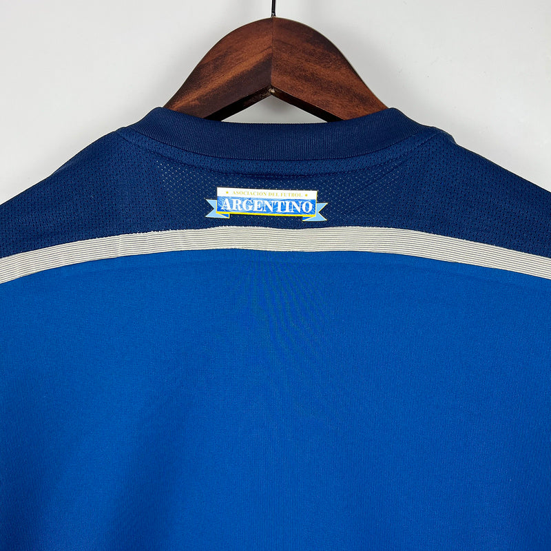 Argentina Away Manga Longa 2014