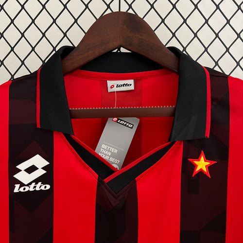 AC Milan Home 1996/1997 retro soccer jersey - photo 2