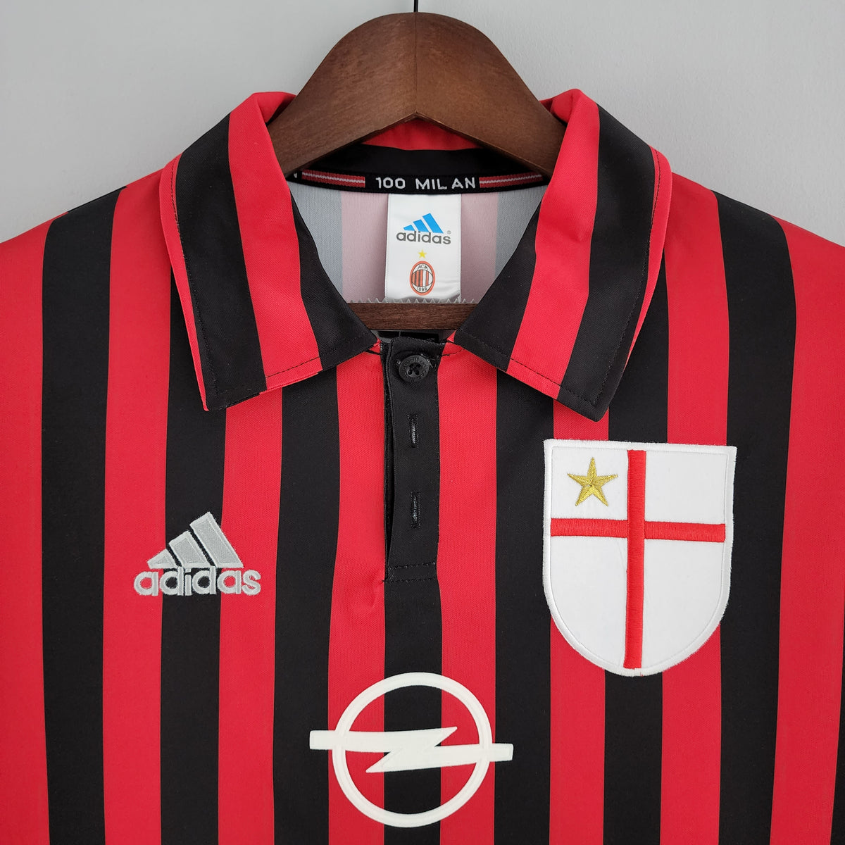AC Milan Home Manga Longa 1999/2000