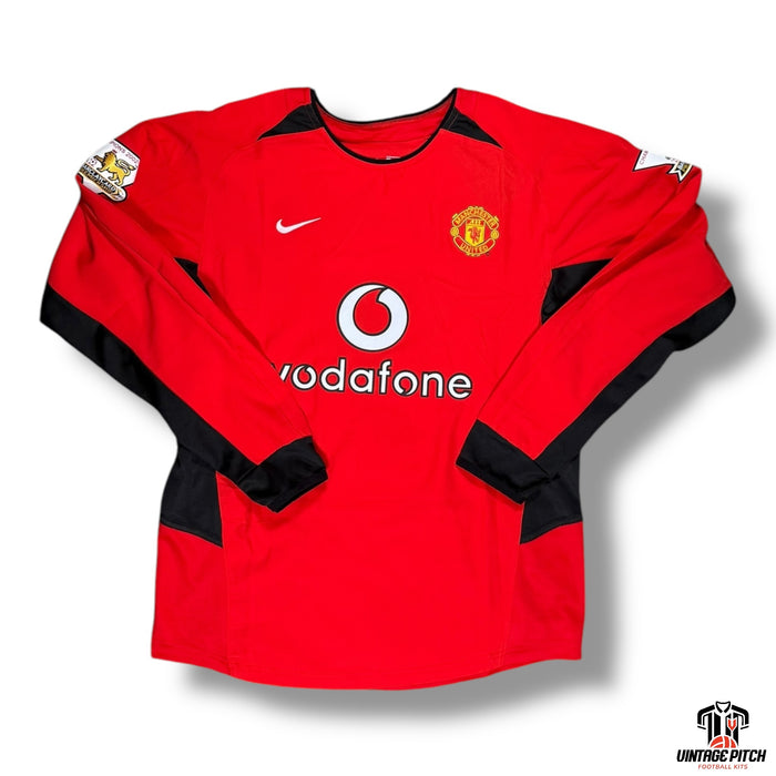 Manchester United Home Long Sleeve 2002/2004 (Ronaldo #7)