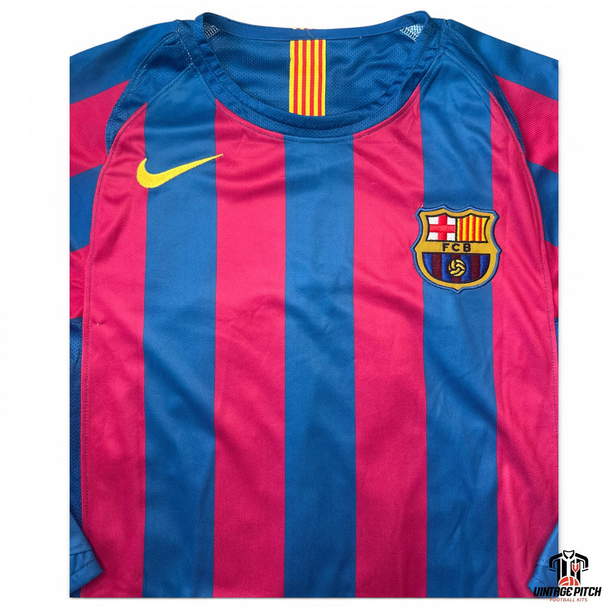 Barcelona Home Long Sleeve 2005/2006 (Ronaldinho #10)