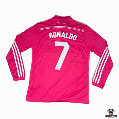 Real Madrid Away Long Sleeve 2014/2015 (Ronaldo #7)