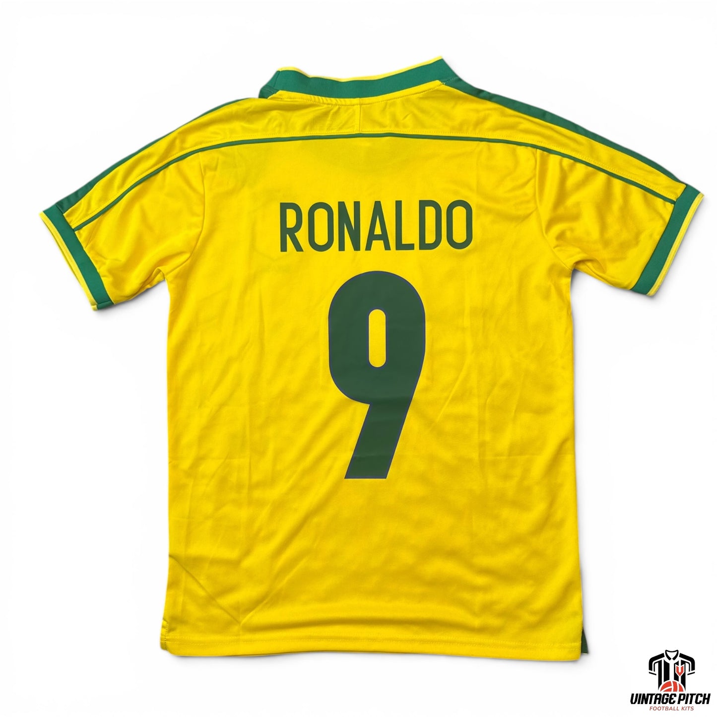 Brasil Home 1998 (Ronaldo #9)