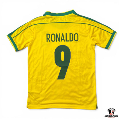 Brasil Home 1998 (Ronaldo #9)