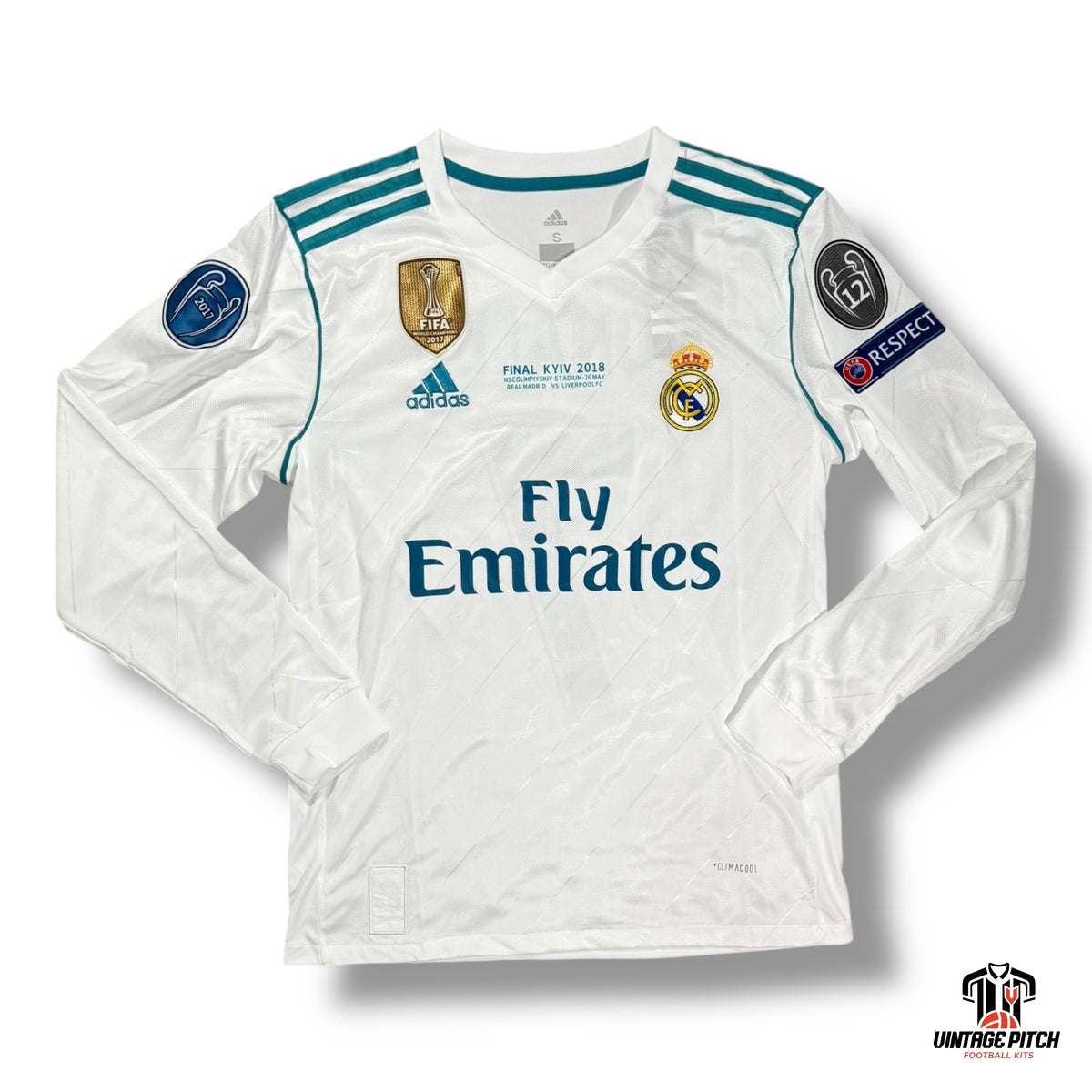 Real Madrid Home Long Sleeve 2017/2018 (Ronaldo #7)