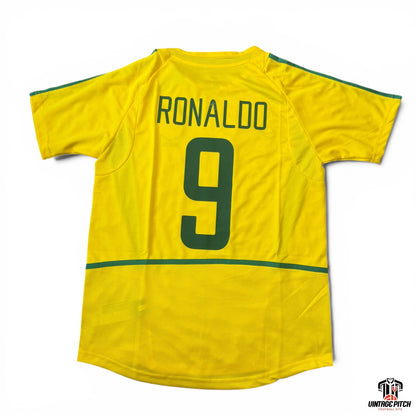 Brasil Home 2002 (Ronaldo #9)