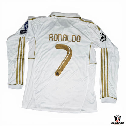 Real Madrid Home Long Sleeve 2011/2012 (Ronaldo #7)