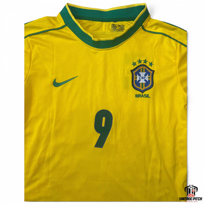 Brasil Home 1998 (Ronaldo #9)