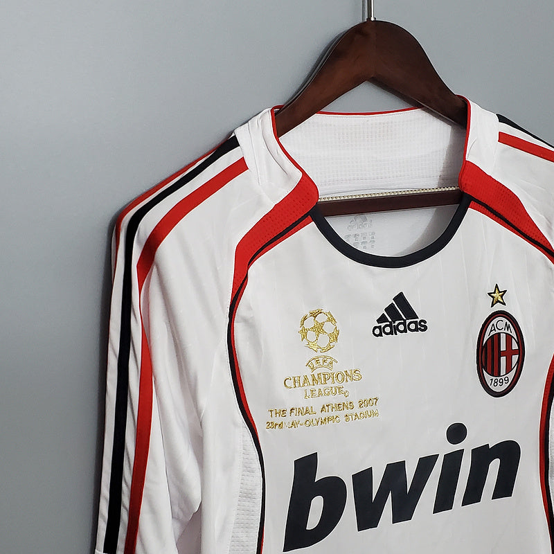 AC Milan Away Long Sleeve 2006/2007 retro soccer jersey - photo 5