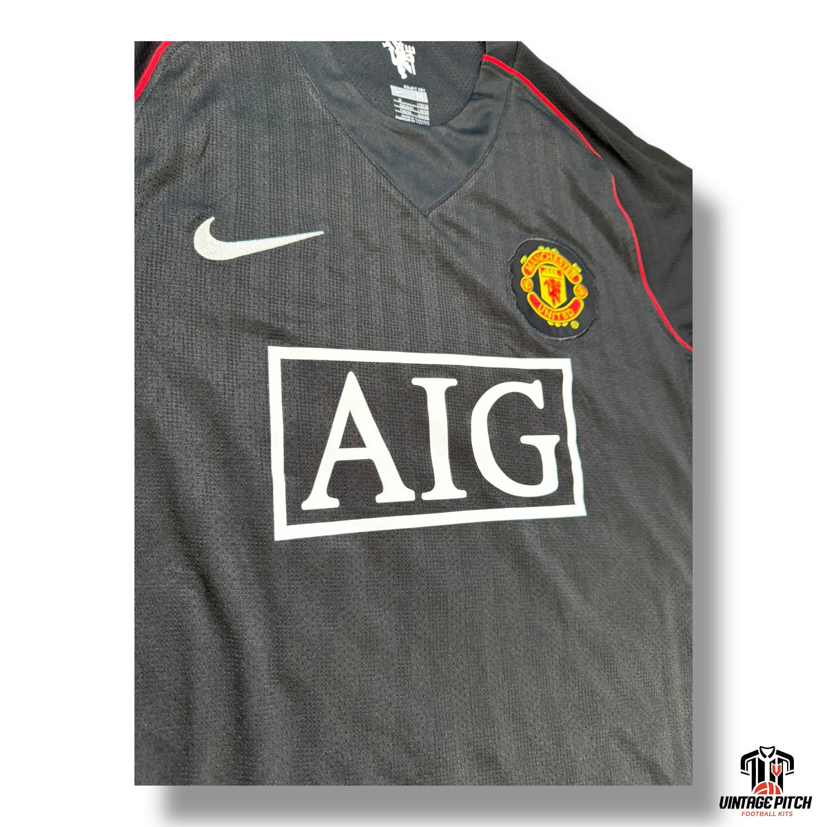 Manchester United Away Long Sleeve 2007/2008