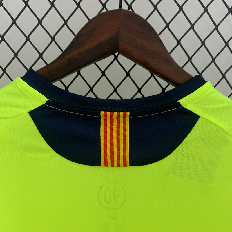 Barcelona Away Manga Longa 2005/2006