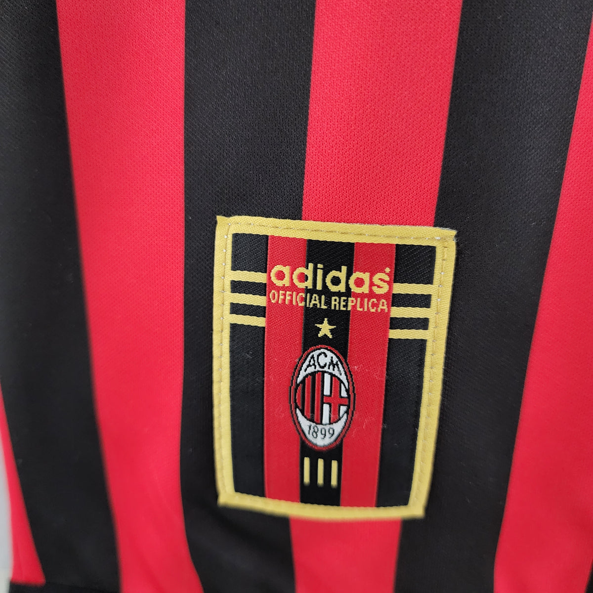 AC Milan Home Manga Longa 1999/2000