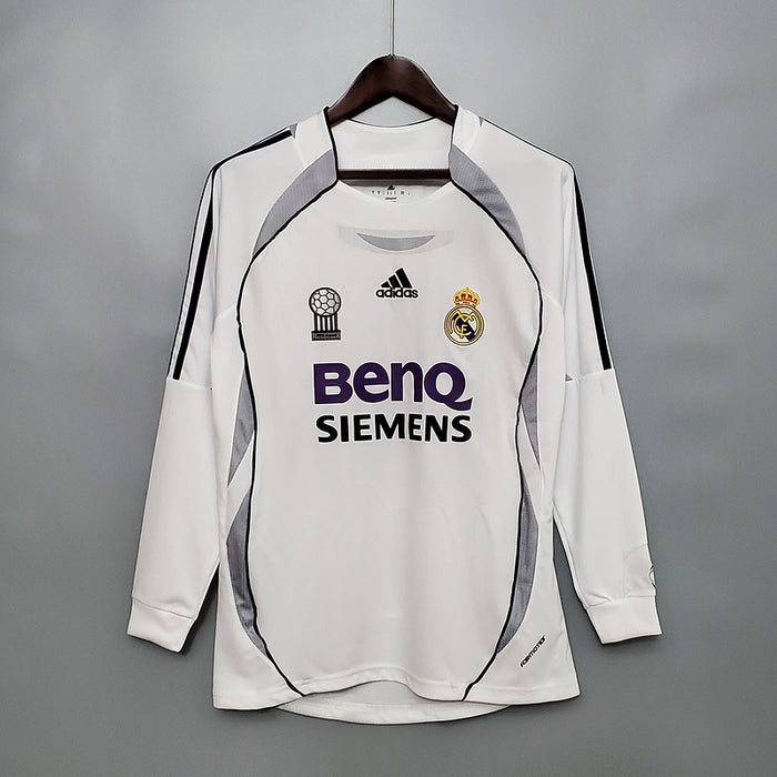 Real Madrid Home Long Sleeve 2006/07