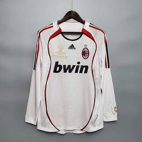 AC Milan Away Long Sleeve 2006/2007 retro soccer jersey - Vintage Pitch