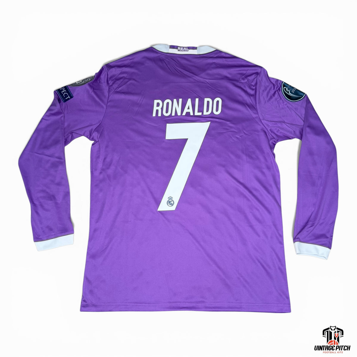 Real Madrid Away Long Sleeve 2016/2017 (Ronaldo #7)