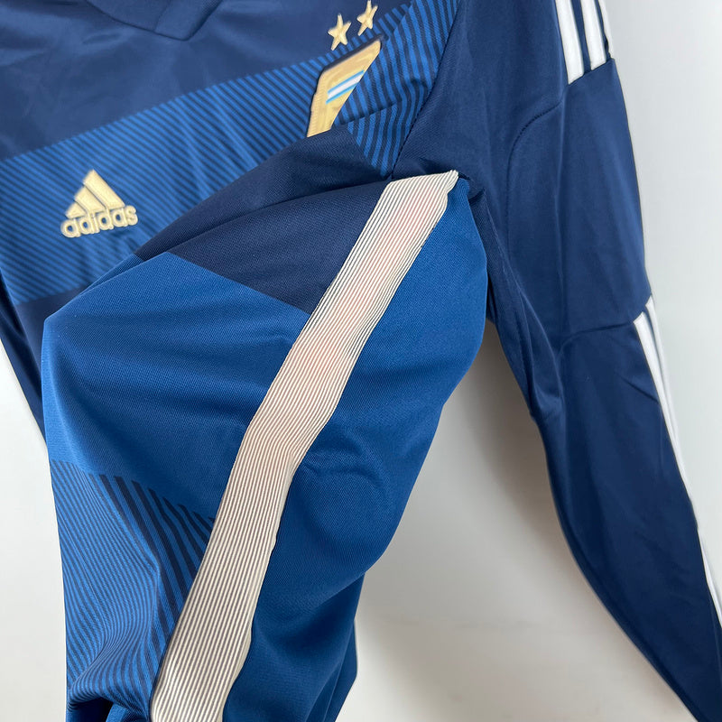 Argentina Away Manga Longa 2014