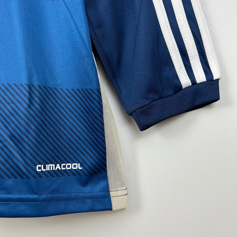 Argentina Away Manga Longa 2014