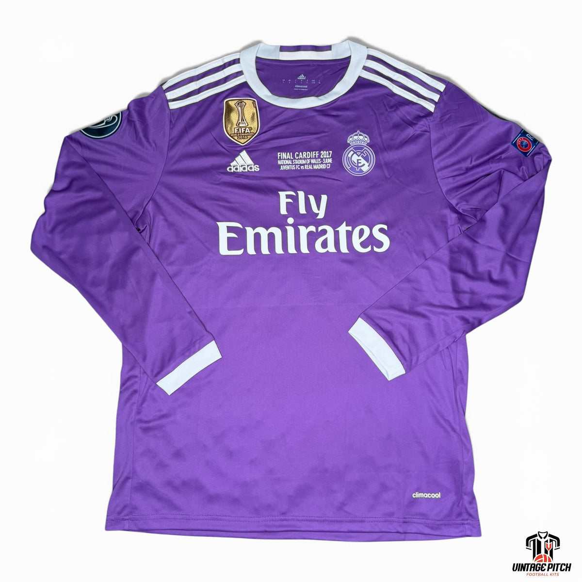 Real Madrid Away Long Sleeve 2016/2017 (Ronaldo #7)
