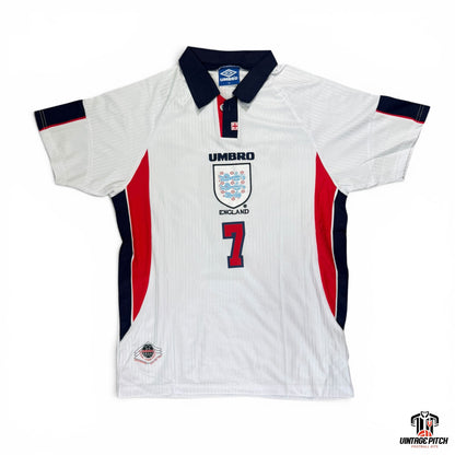England Home 1998 (Beckham #7)
