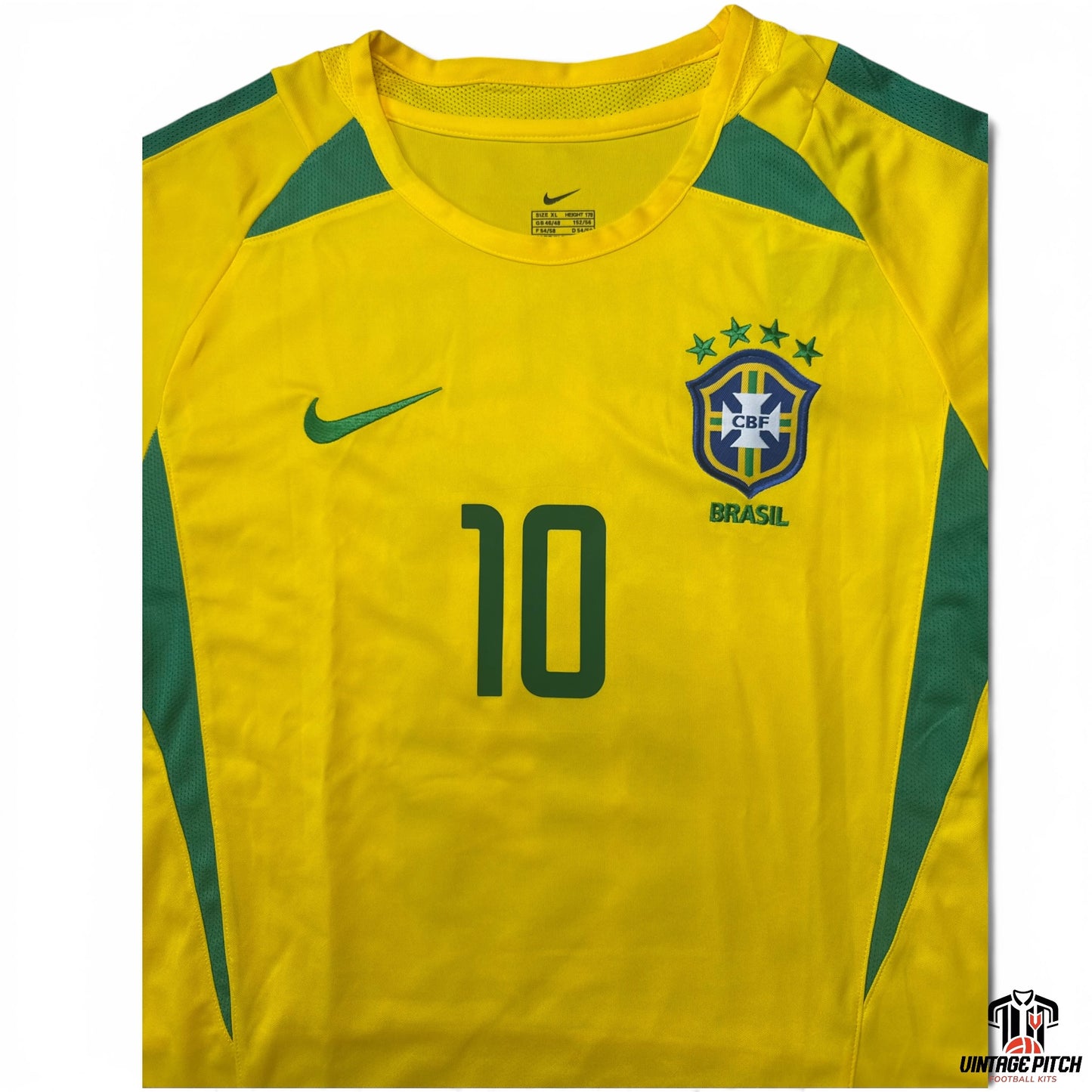 Brasil Home 2002 (Rivaldo #10)