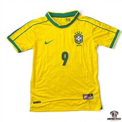 Brasil Home 1998 (Ronaldo #9)
