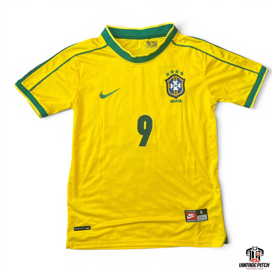 Brasil Home 1998 (Ronaldo #9)