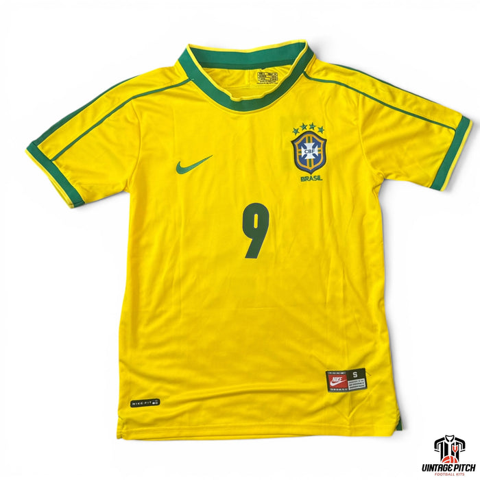 Brasil Home 1998 (Ronaldo #9)