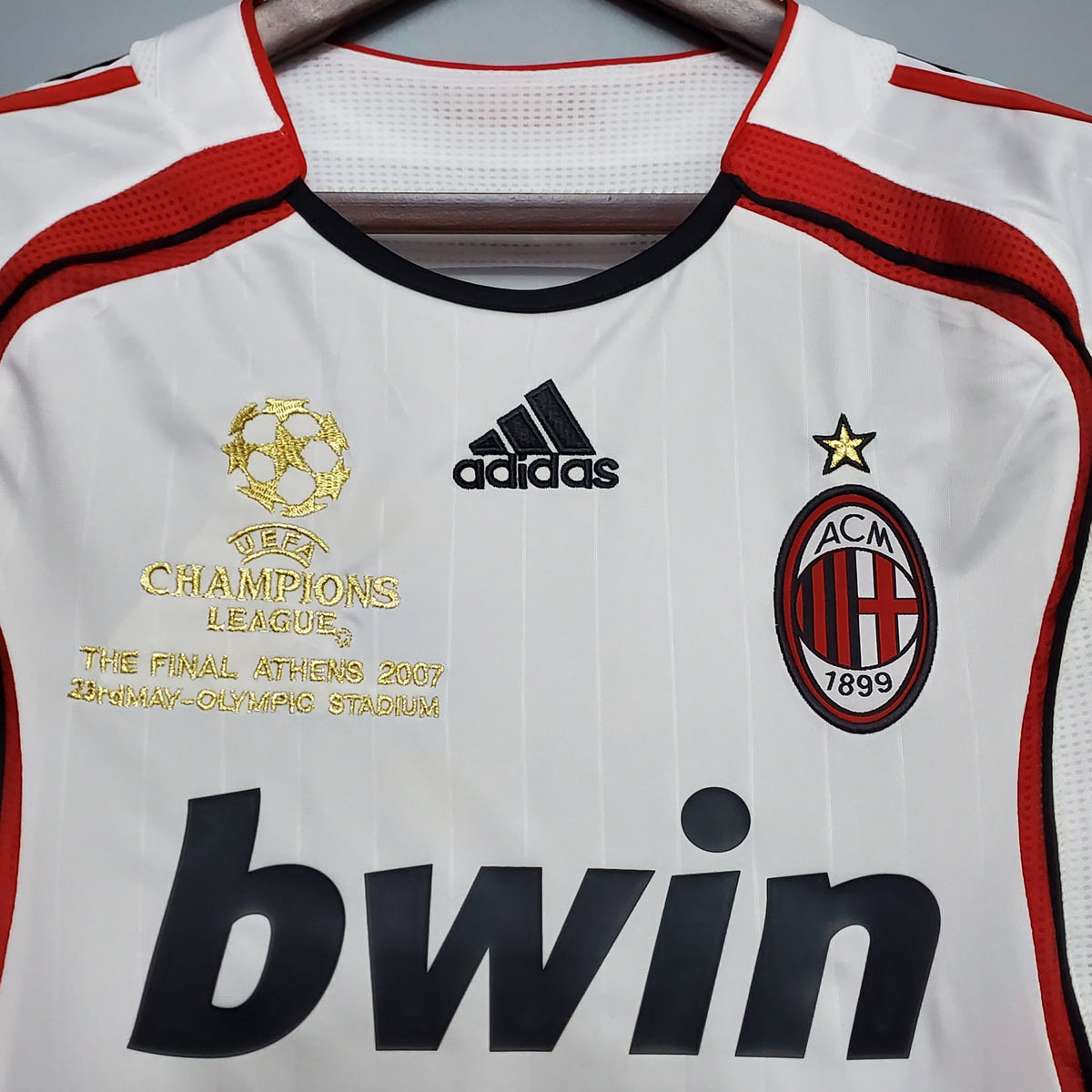 AC Milan Away 2006/2007 retro soccer jersey - photo 4