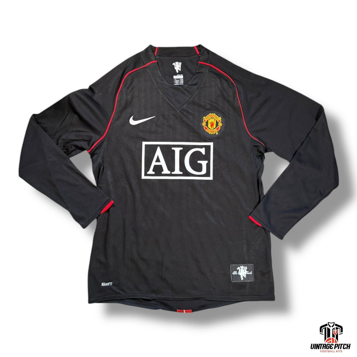 Manchester United Away Long Sleeve 2007/2008