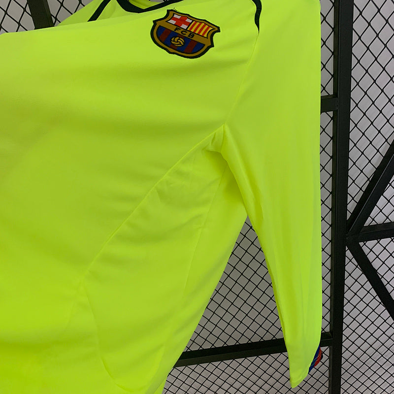 Barcelona Away Manga Longa 2005/2006