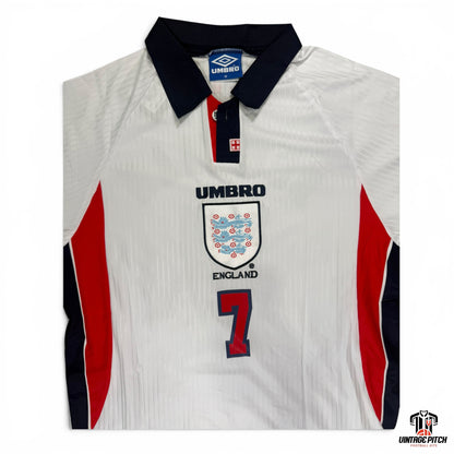 England Home 1998 (Beckham #7)