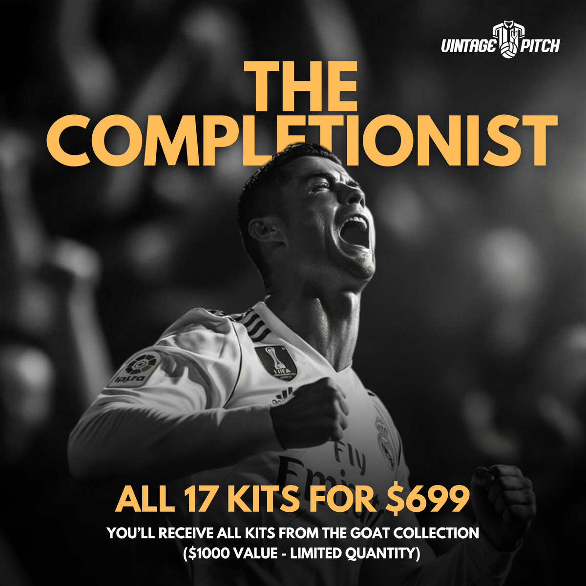 CR7 Completionist Mystery Pack (17 Jerseys)