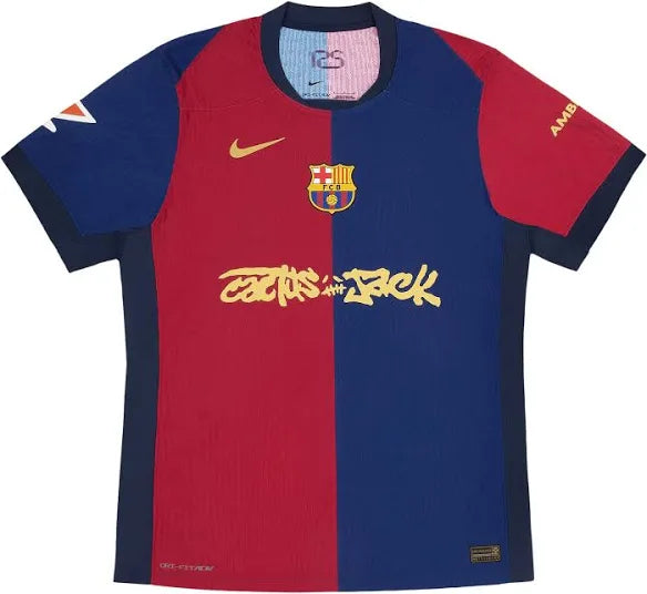 Barcelona Home Player’s Version 2024/2025 (Cactus Jack Edition)