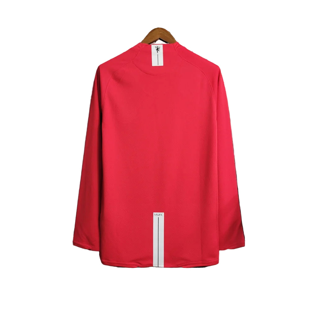 Manchester United Home Long Sleeve 2007/2008